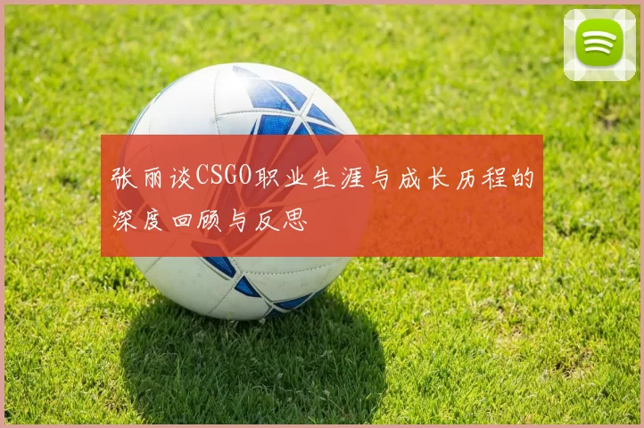 张丽谈CSGO职业生涯与成长历程的深度回顾与反思