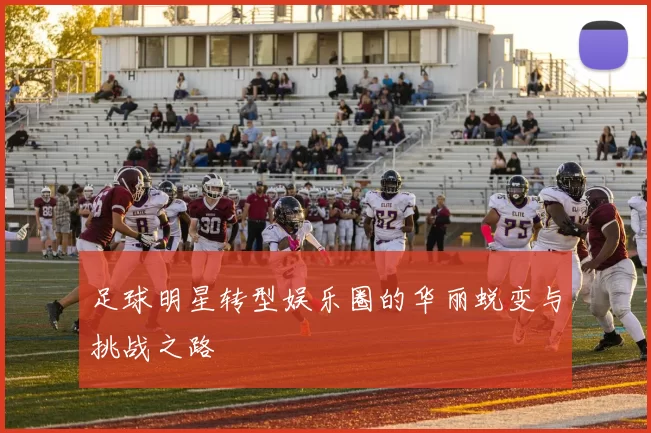 足球明星转型娱乐圈的华丽蜕变与挑战之路