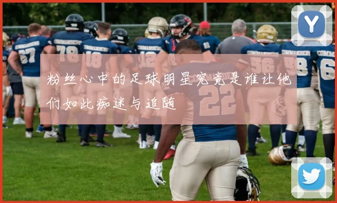 粉丝心中的足球明星究竟是谁让他们如此痴迷与追随