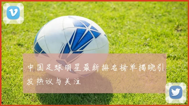 中国足球明星最新排名榜单揭晓引发热议与关注