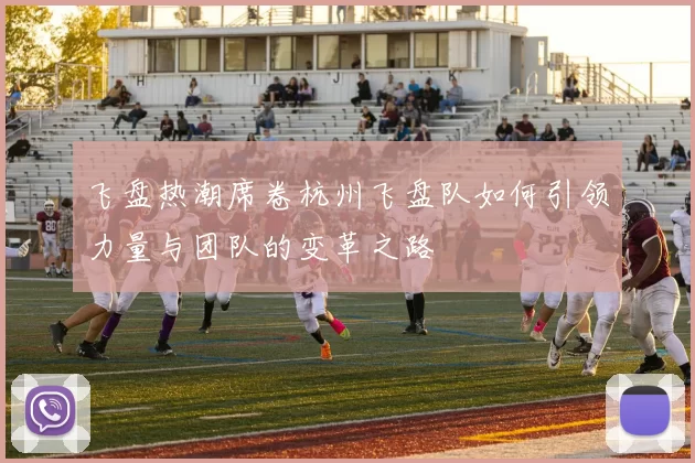 飞盘热潮席卷杭州飞盘队如何引领力量与团队的变革之路