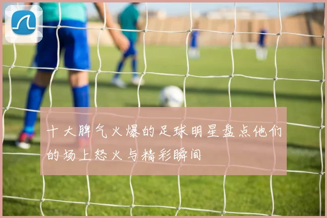 十大脾气火爆的足球明星盘点他们的场上怒火与精彩瞬间